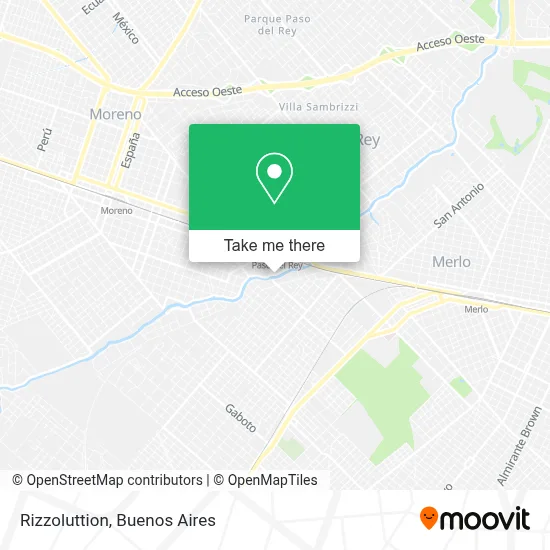 Rizzoluttion map