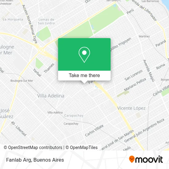 Fanlab Arg map