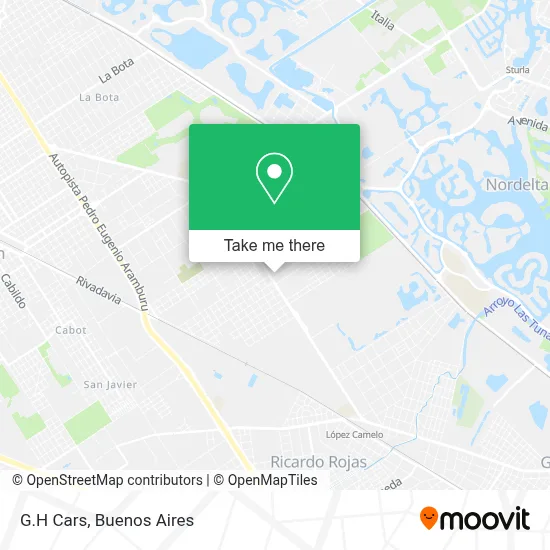 G.H Cars map