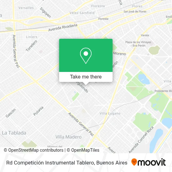 Rd Competición Instrumental Tablero map