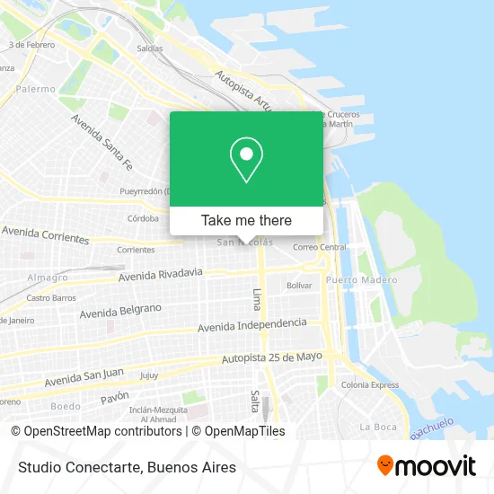 Studio Conectarte map