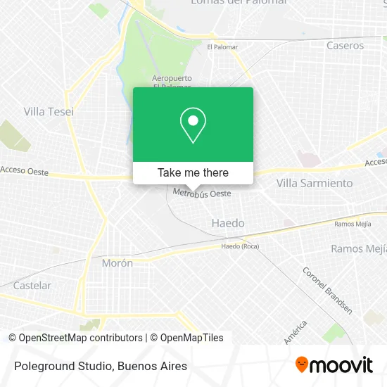 Poleground Studio map