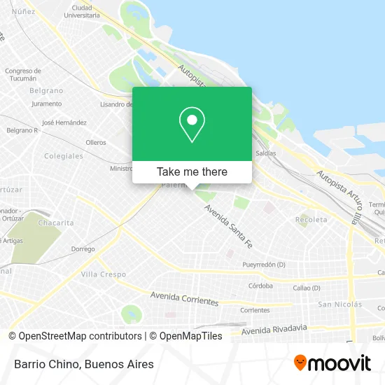 Barrio Chino map