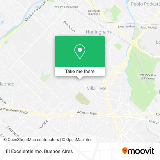 El Excelentisimo map