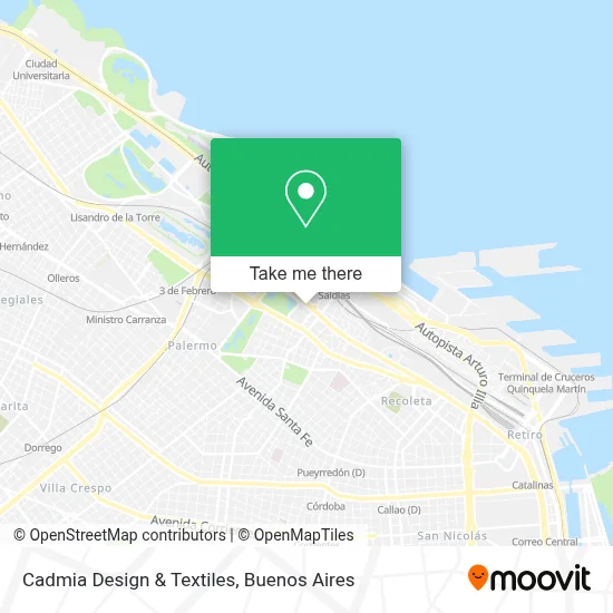 Cadmia Design & Textiles map