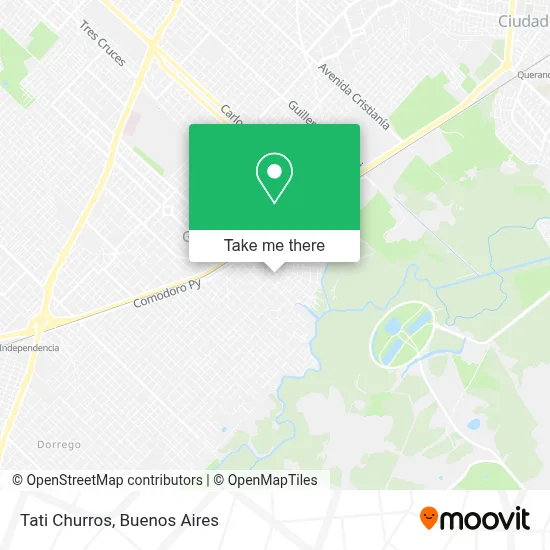 Tati Churros map