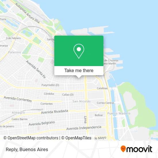 Reply map