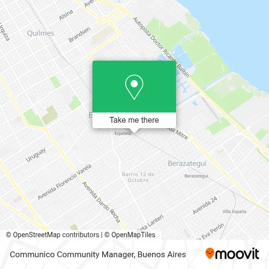 Communico Community Manager map