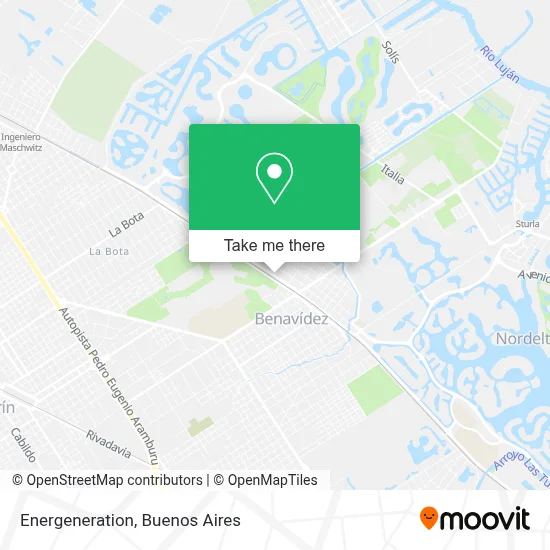 Energeneration map