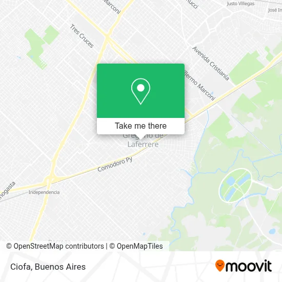 Ciofa map
