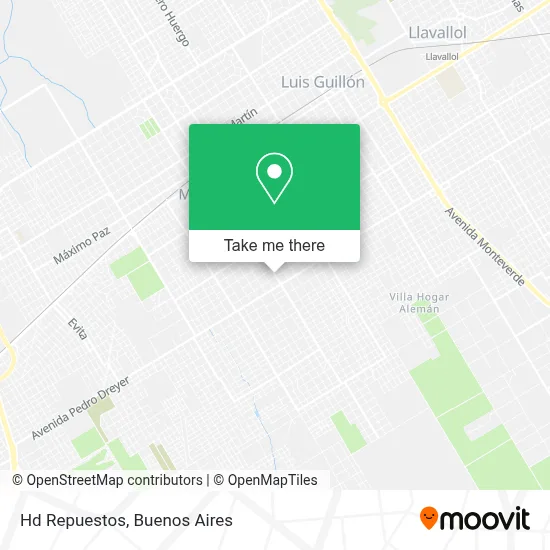 Hd Repuestos map