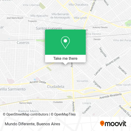 Mundo Diferente map