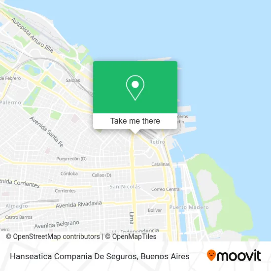 Hanseatica Compania De Seguros map