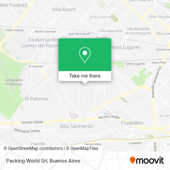 Packing World Srl map