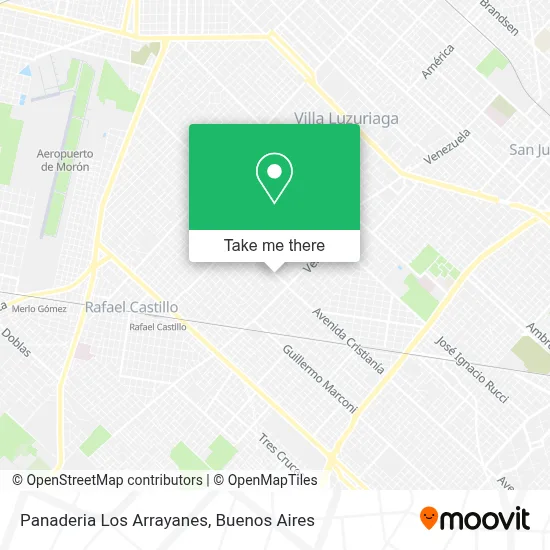 Panaderia Los Arrayanes map
