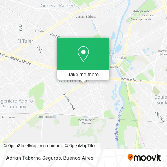 Adrian Taberna Seguros map