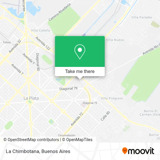 La Chimbotana map