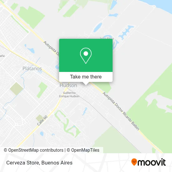 Cerveza Store map
