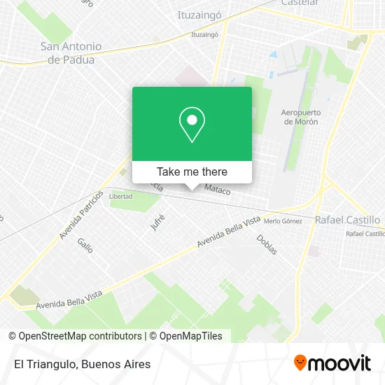 El Triangulo map