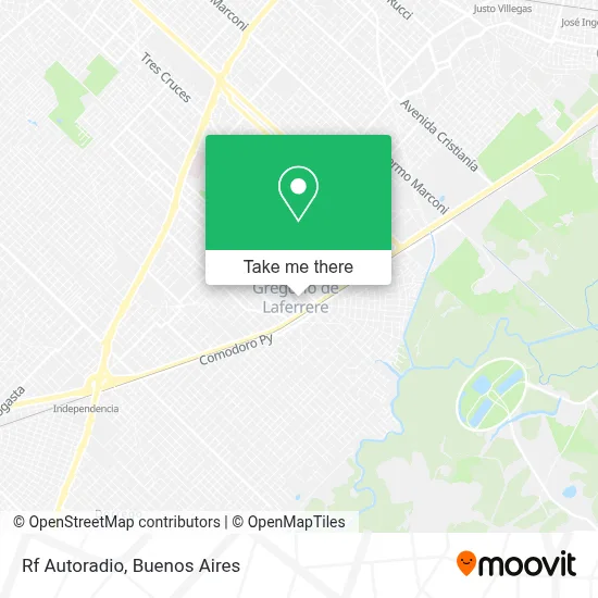 Rf Autoradio map