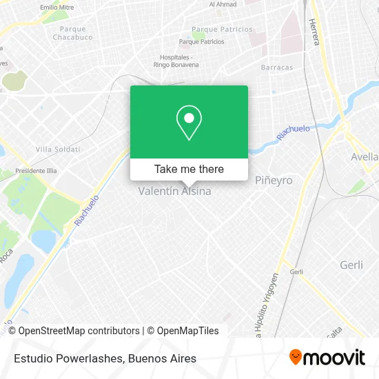 Estudio Powerlashes map