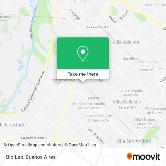 Bio-Lab map