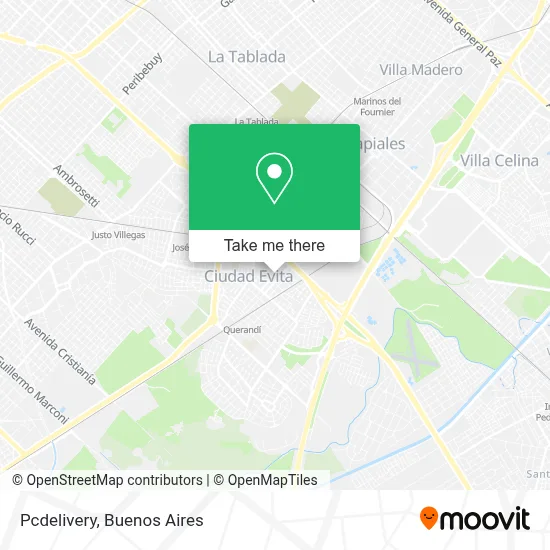 Pcdelivery map