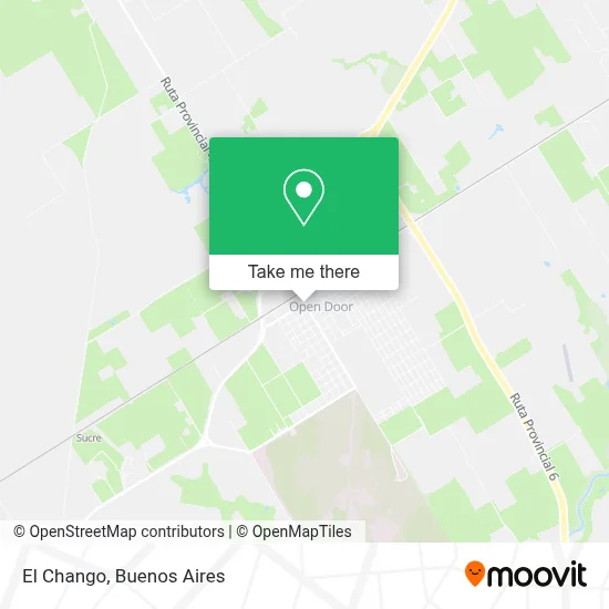 El Chango map