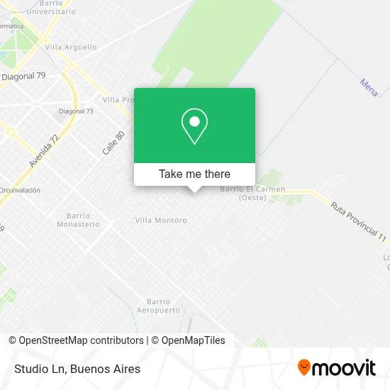 Studio Ln map