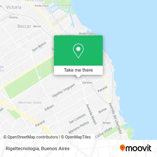 Rigeltecnologia map