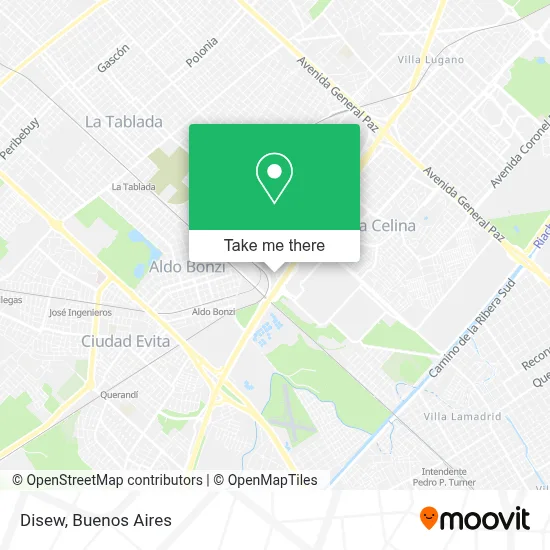 Disew map