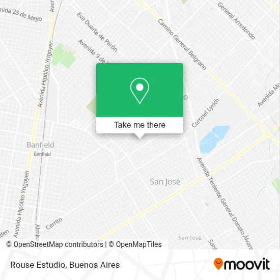 Rouse Estudio map