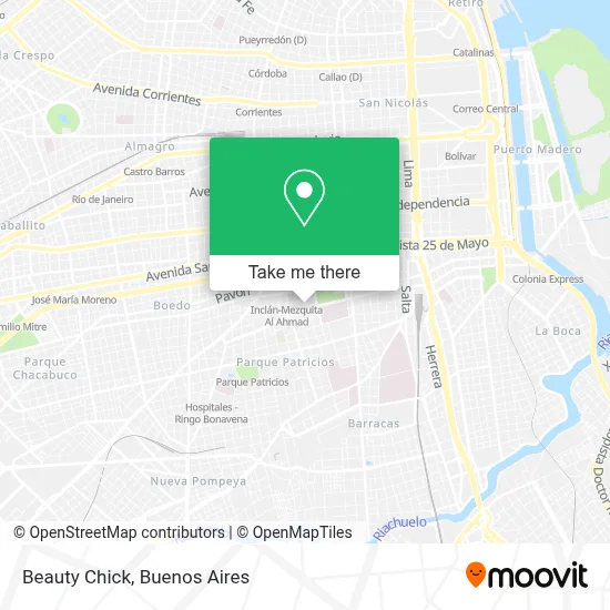 Beauty Chick map