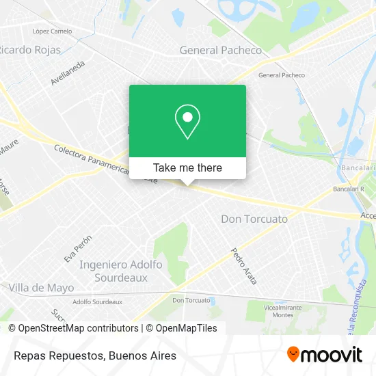Repas Repuestos map