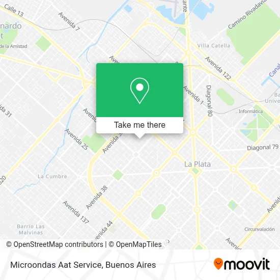 Microondas Aat Service map