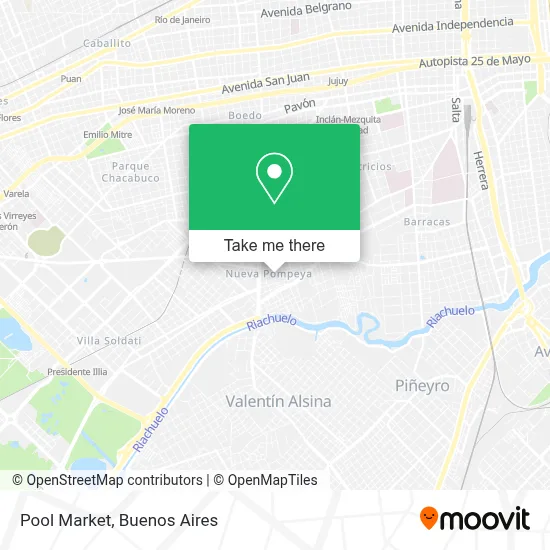Pool Market map