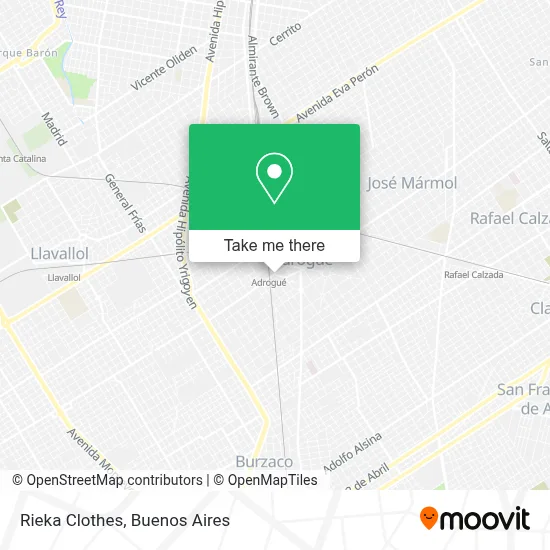 Rieka Clothes map