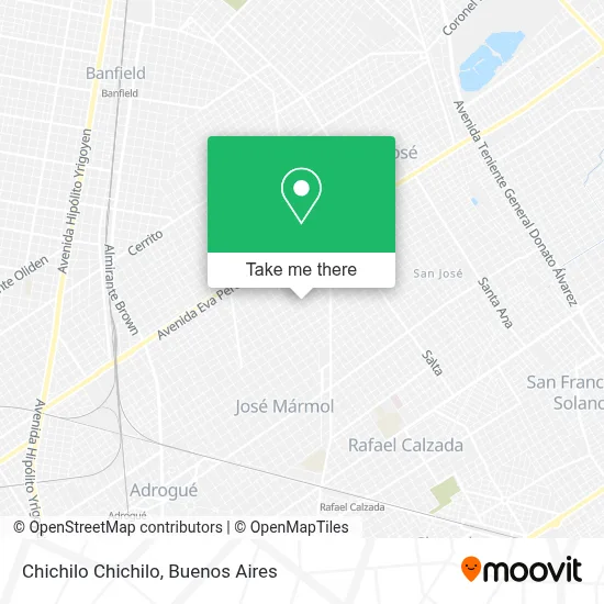 Chichilo Chichilo map