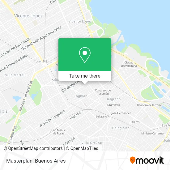 Masterplan map