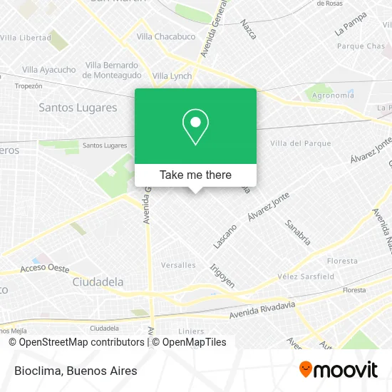 Bioclima map
