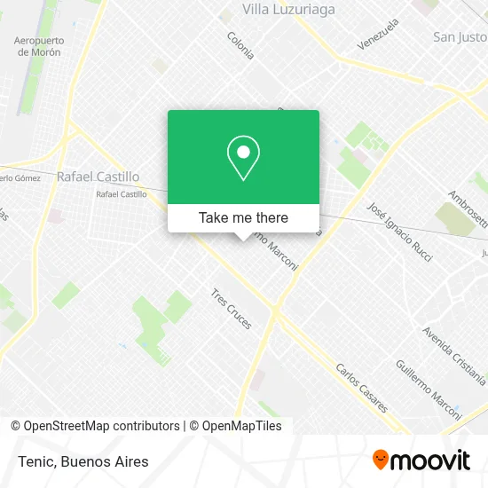 Tenic map