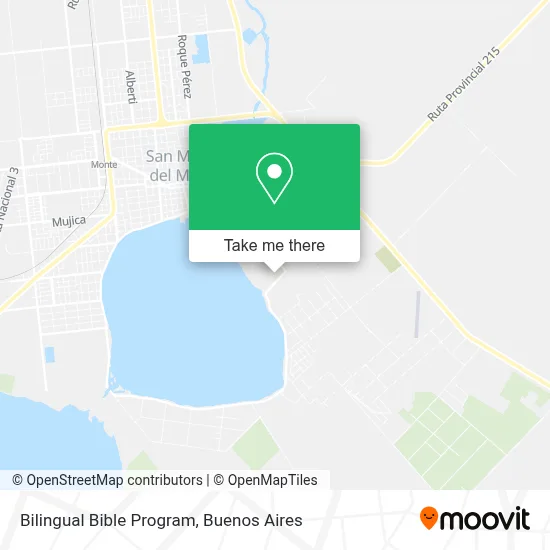 Bilingual Bible Program map