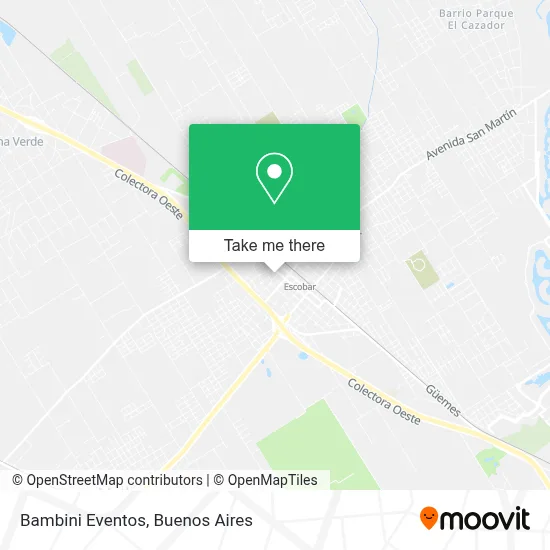 Bambini Eventos map