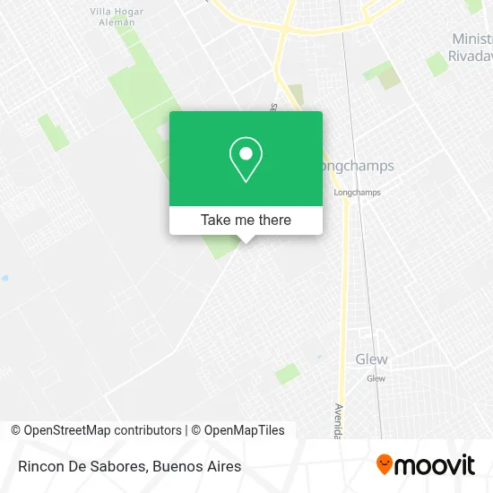 Rincon De Sabores map