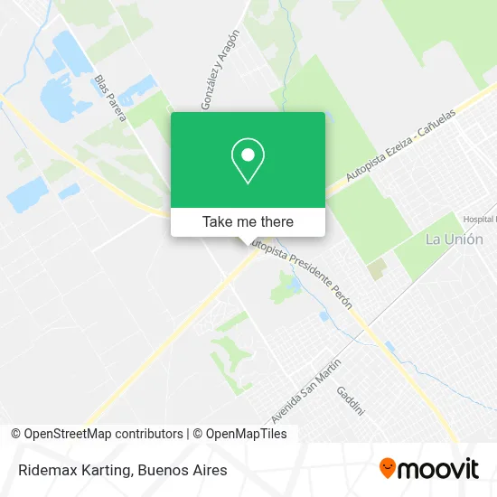 Ridemax Karting map