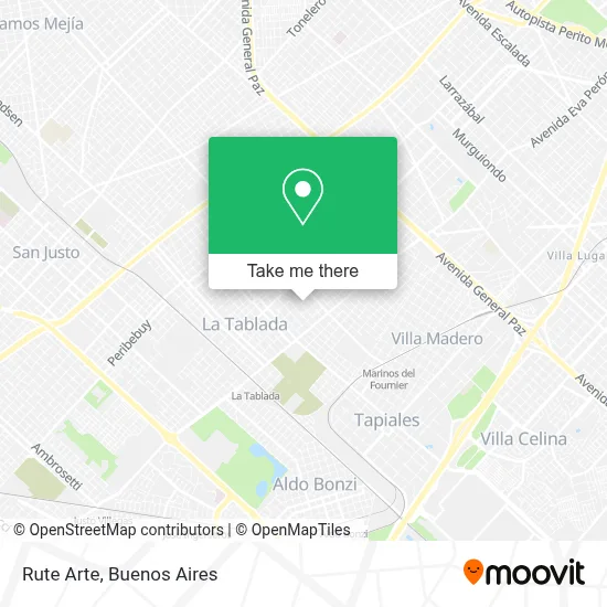 Rute Arte map