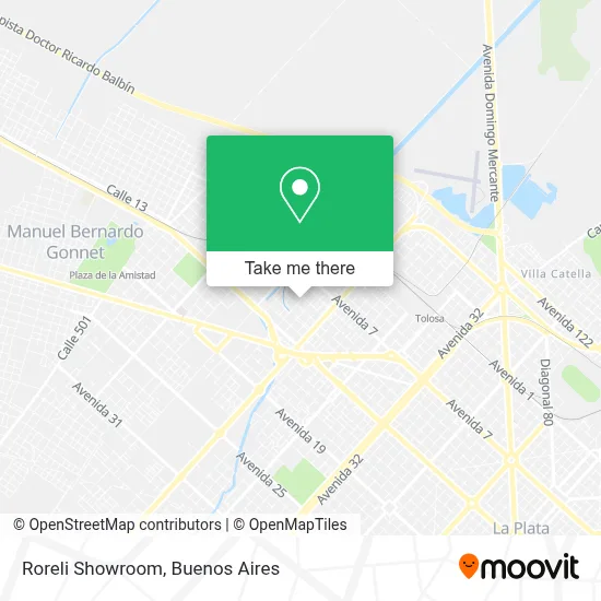 Roreli Showroom map
