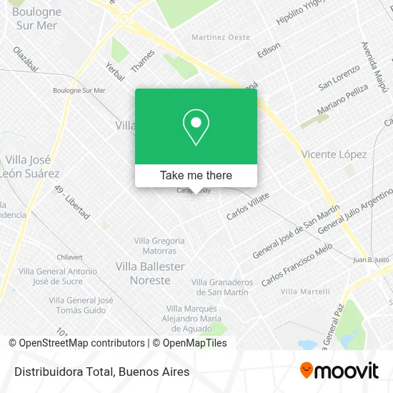 Distribuidora Total map