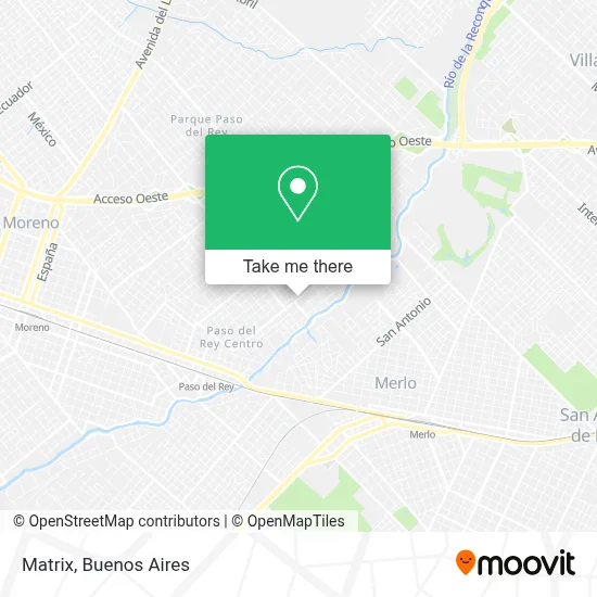 Matrix map