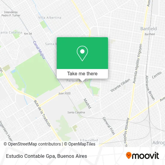 Estudio Contable Gpa map